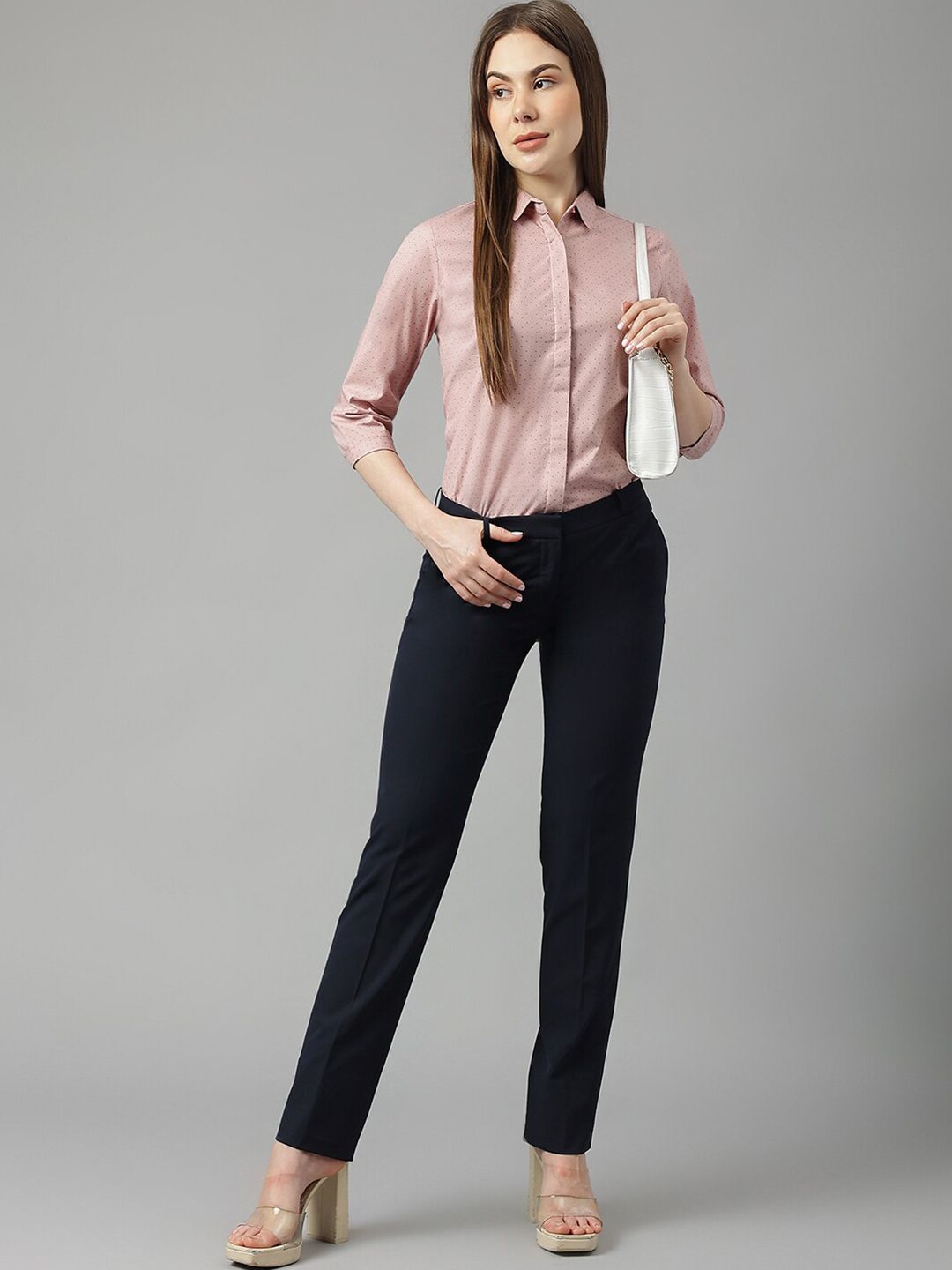 Hancock Micro Ditsy Printed Cotton Formal Shirt