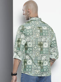 The Indian Garage Co Ethnic Motifs Printed Casual Shirt