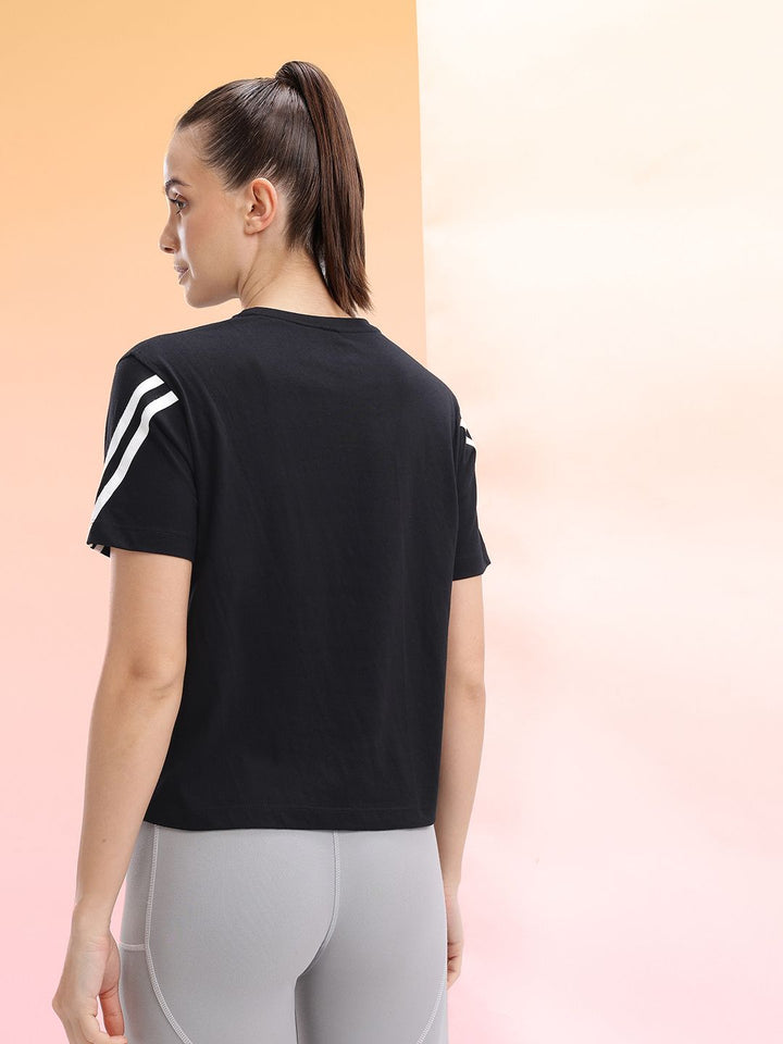 HRX by Hrithik Roshan Women Solid Lifestyle T-shirt