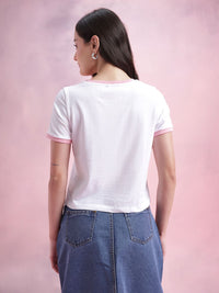 DressBerry Varsity Printed T-shirt