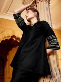 Shae by SASSAFRAS Women Shirt with Palazzos Co-Ords Set