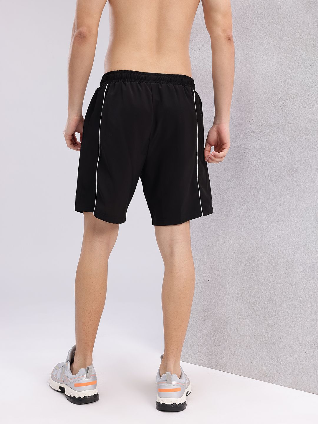 HRX by Hrithik Roshan Men Brand Logo Print  Paneled Training Shorts