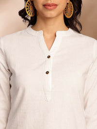 Anouk V-Neck Pure Cotton Short Kurti