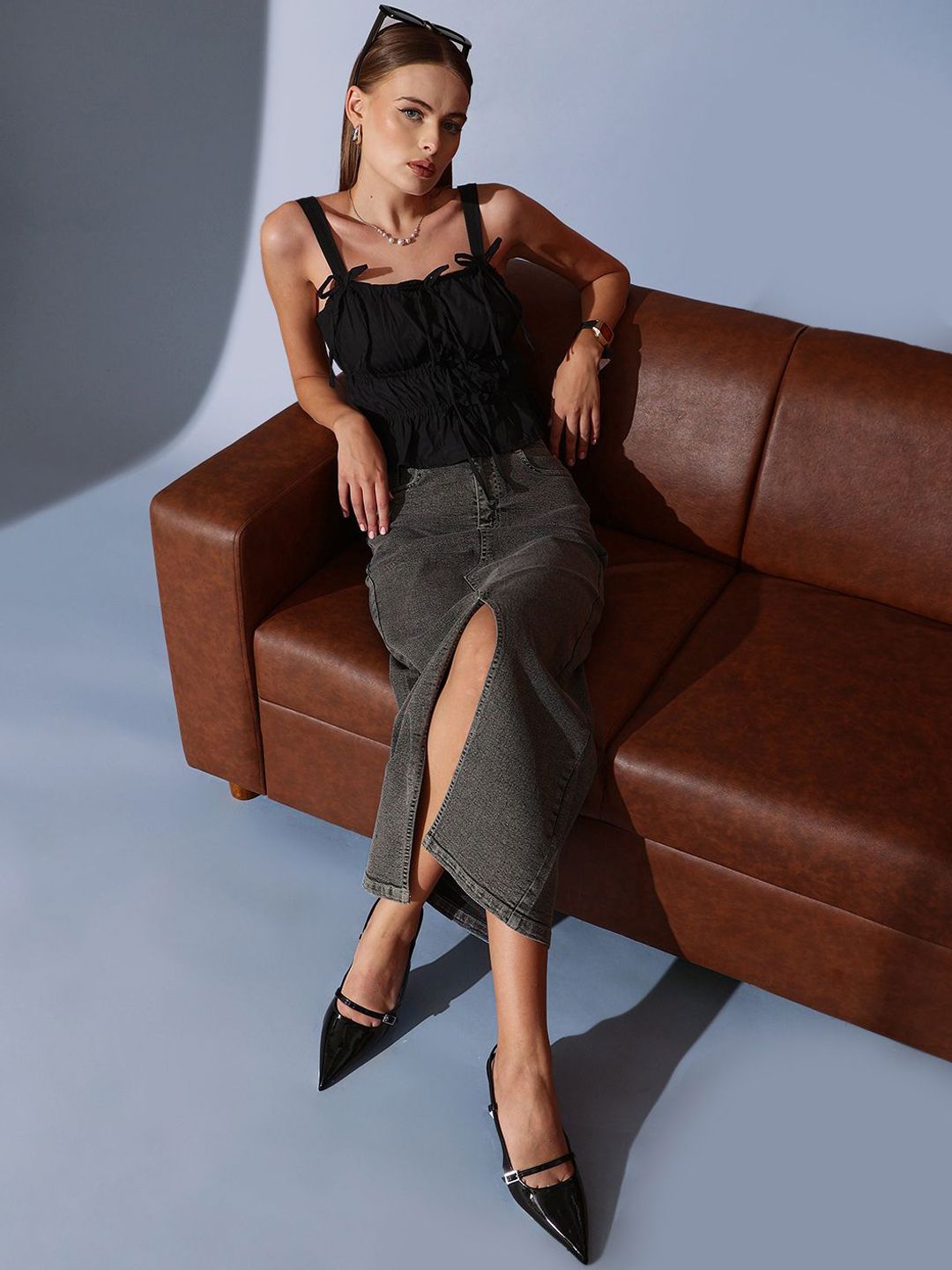 STREET 9 Pencil Maxi Skirts