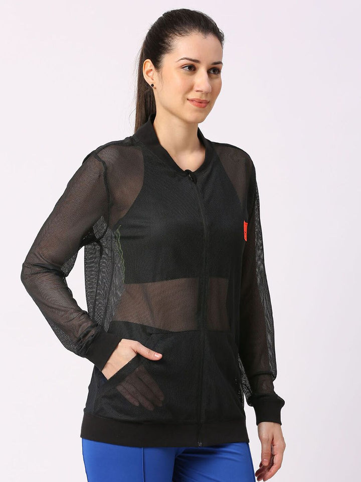 Being Human Solid Round Neck Regular Sleeves Shirt Style Top