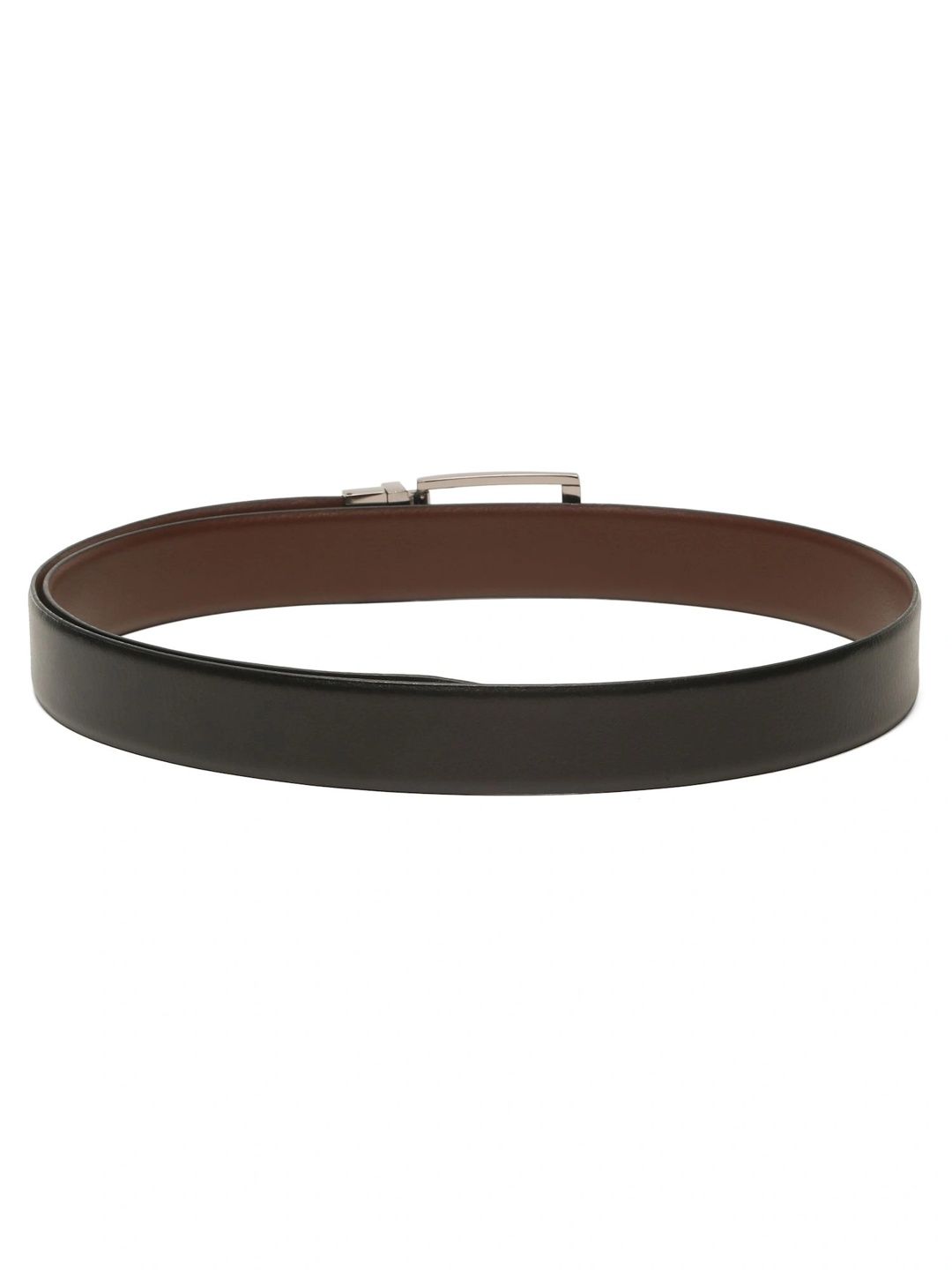 Teakwood Leathers Men Leather Reversible Formal Belt