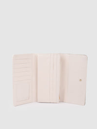 Lino Perros Women Snakeskin Printed Three Fold Wallet