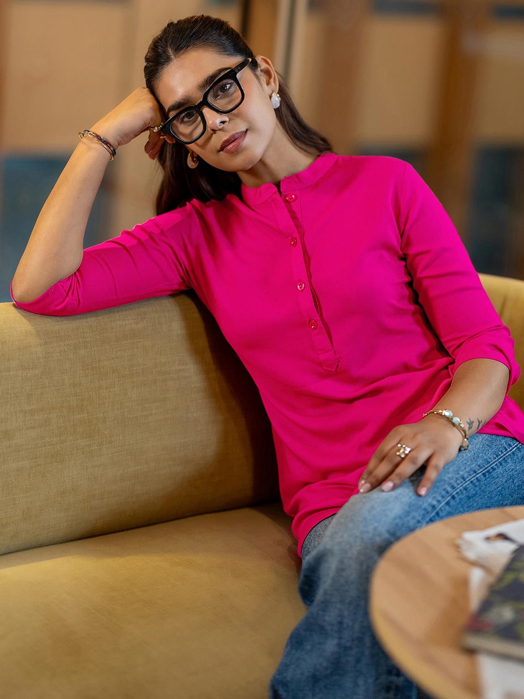 Libas Mandarin Collar Tunic