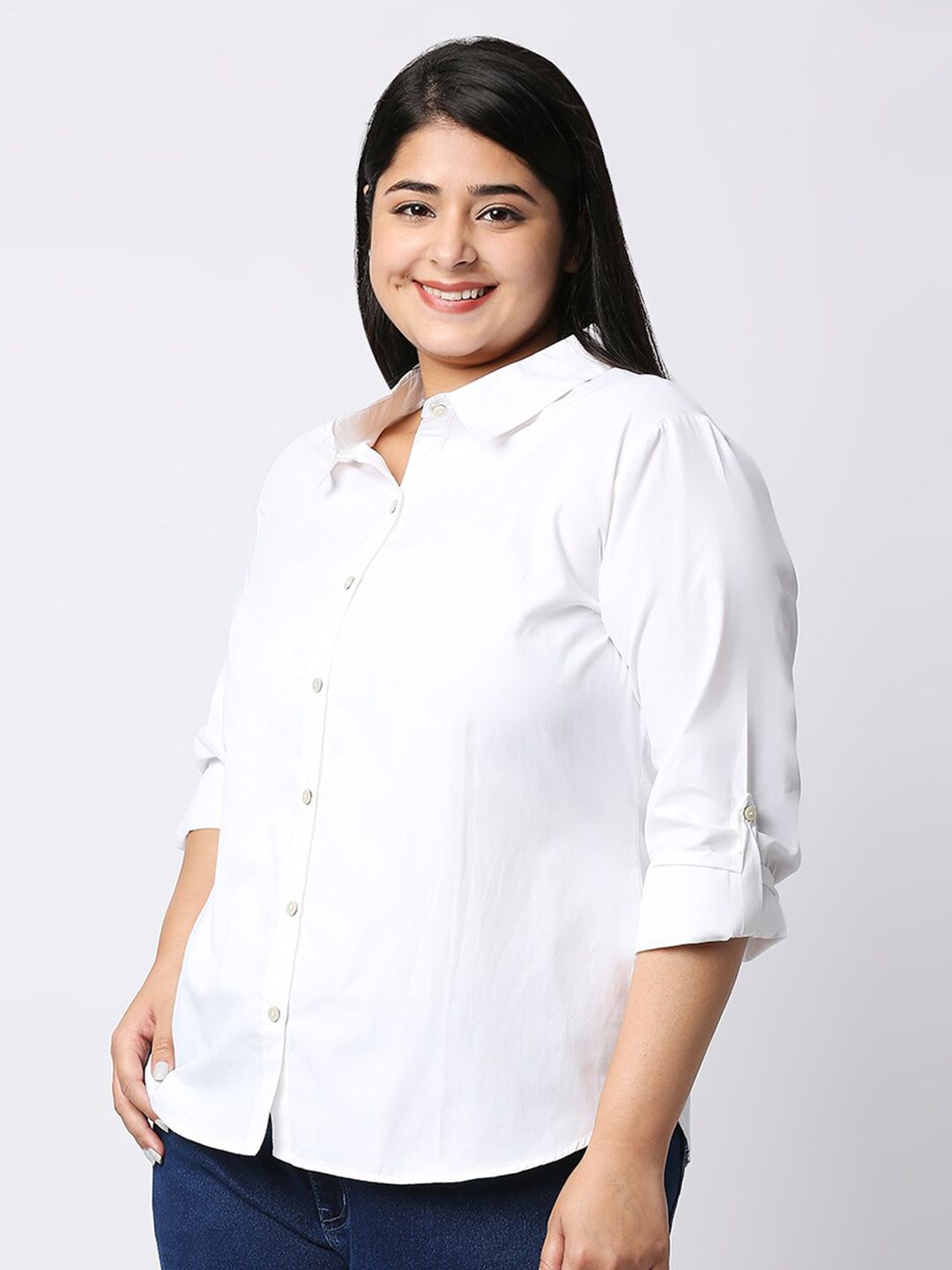 Style Quotient Plus Size Regular Formal Shirt