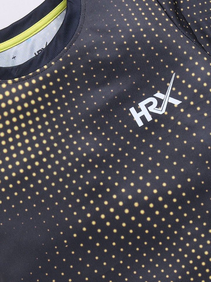 HRX by Hrithik Roshan Boys Graphic Printed Rapid-Dry T-shirt