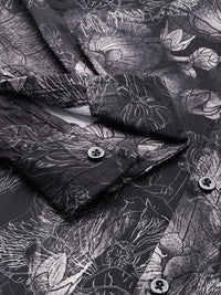 The Indian Garage Co Slim Fit Floral Printed Casual Shirt