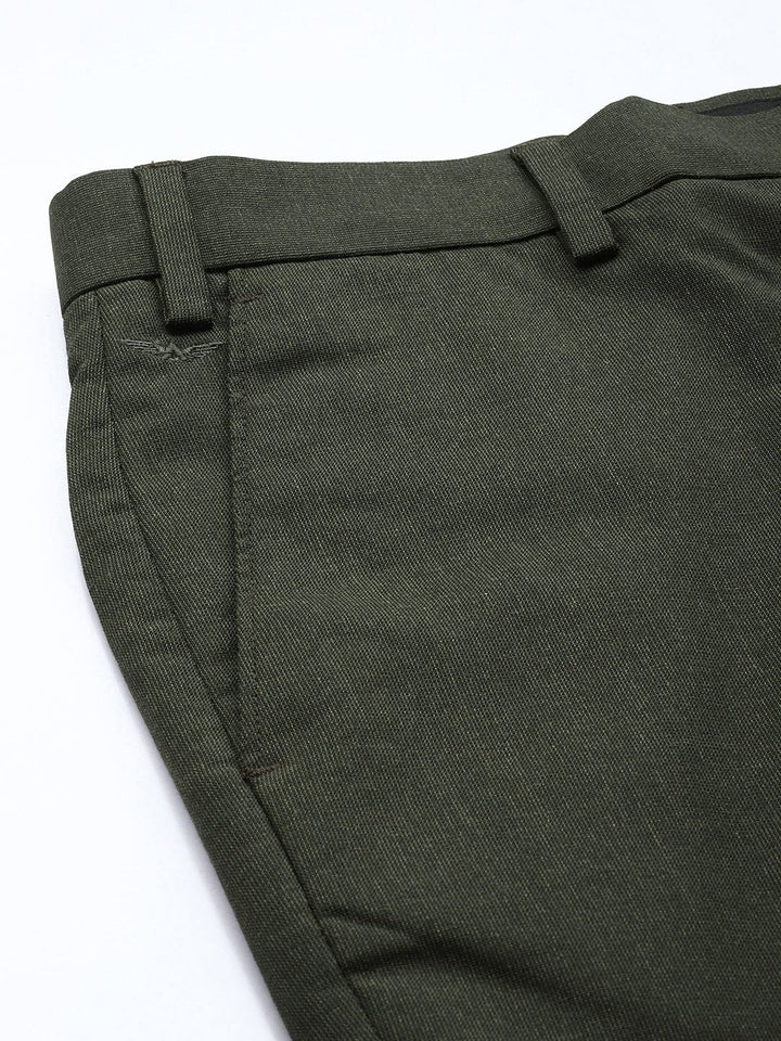 Park Avenue Men Regular Fit Formal Trousers