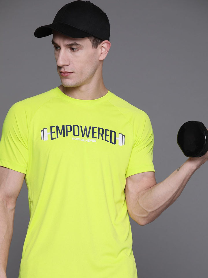 HRX by Hrithik Roshan Printed Rapid-Dry Training T-shirt