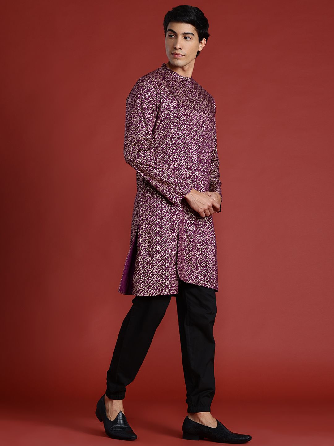 Anouk Ethnic Printed Regular Kurta Set