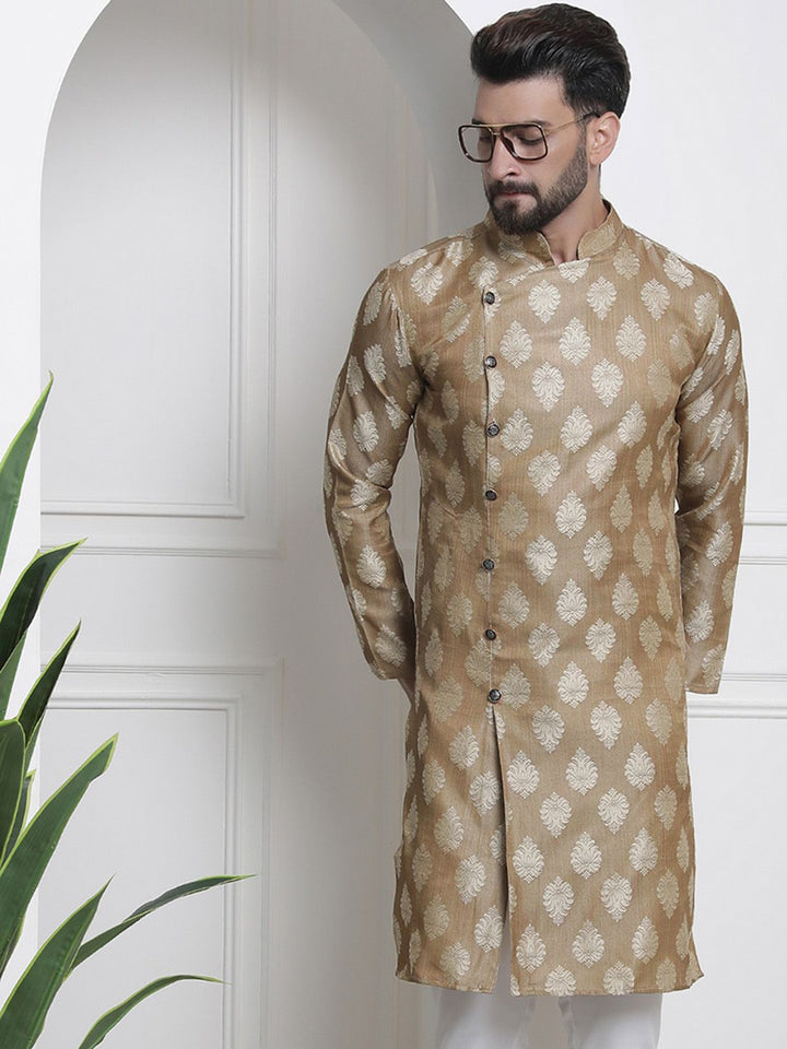 SOJANYA Kurta Motif Etnik Rekaan Tenunan