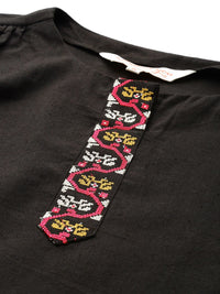 all about you Puffy Sleeves Cotton Linen Top