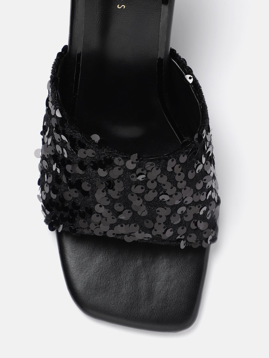 Lino Perros Sequin Embellished Slim Heels
