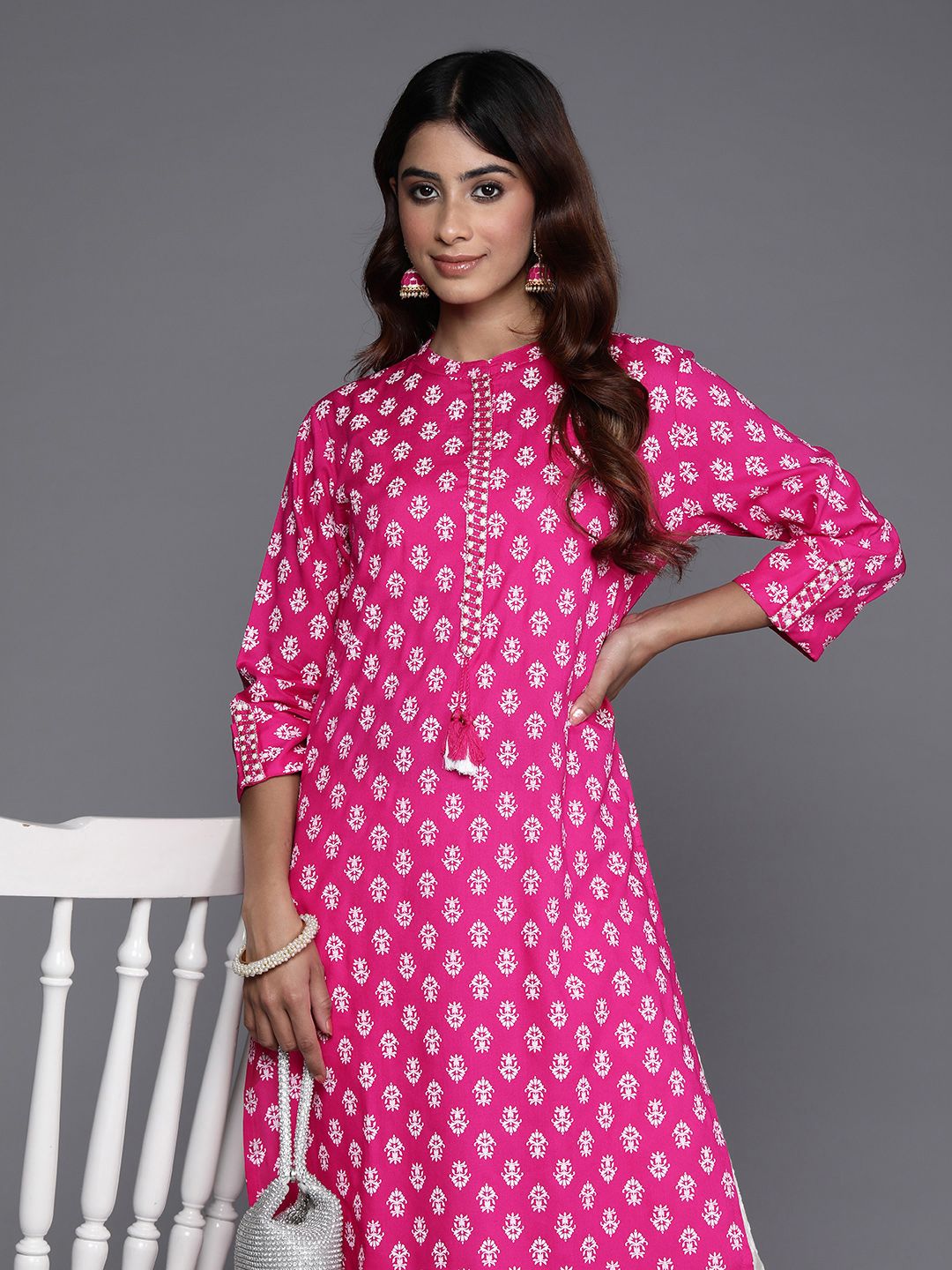 Indo Era Women Ethnic Motifs Printed Kurta