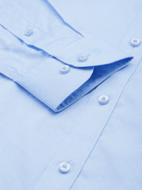 Raymond Pure Cotton Slim Fit Geometric Printed Formal Shirt