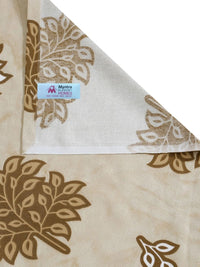 Myntra Elegant Homes Yellow Floral 400 TC Single Cadar dengan 1 Sarung Bantal