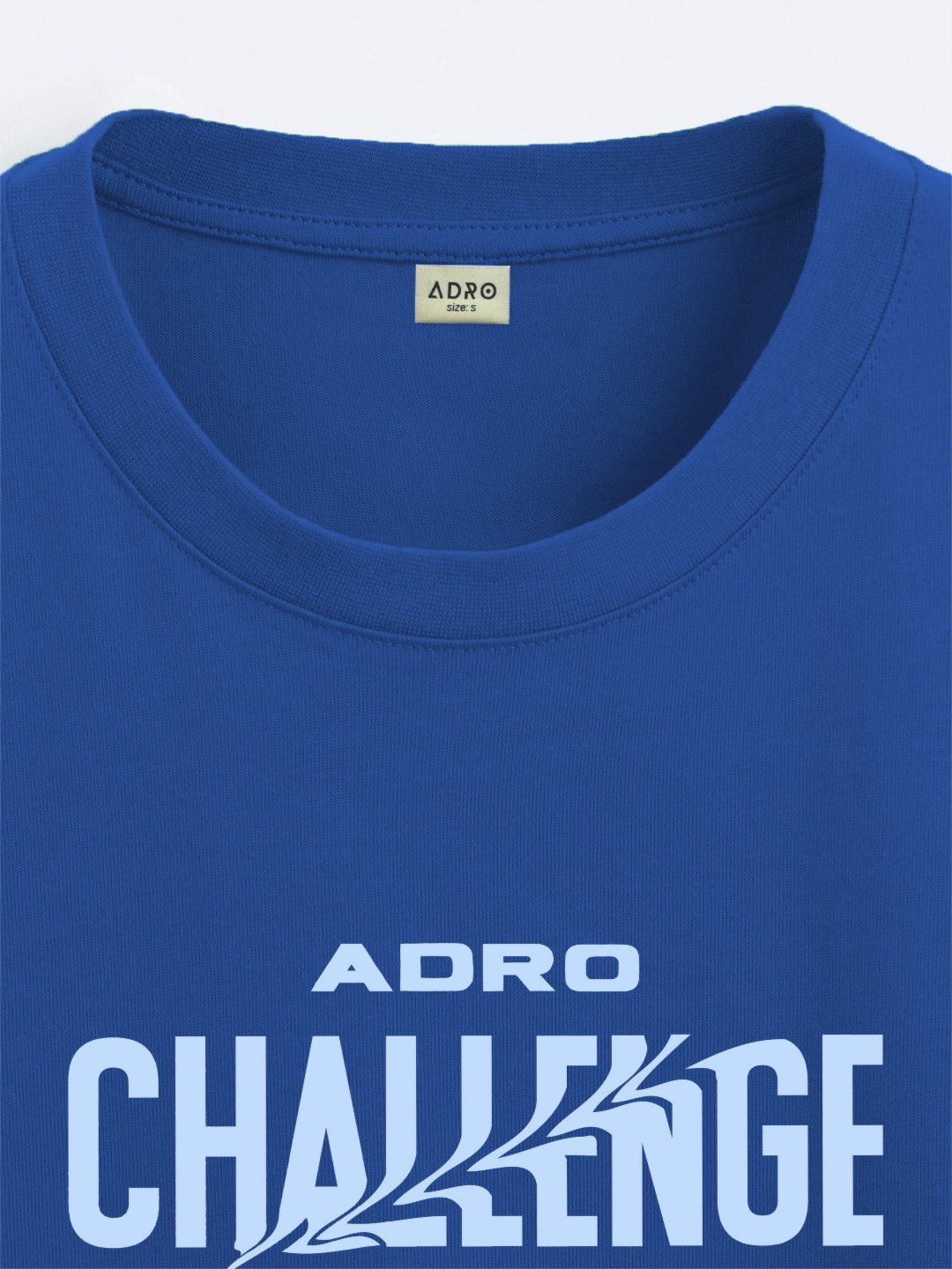 ADRO Men Printed Applique T-shirt