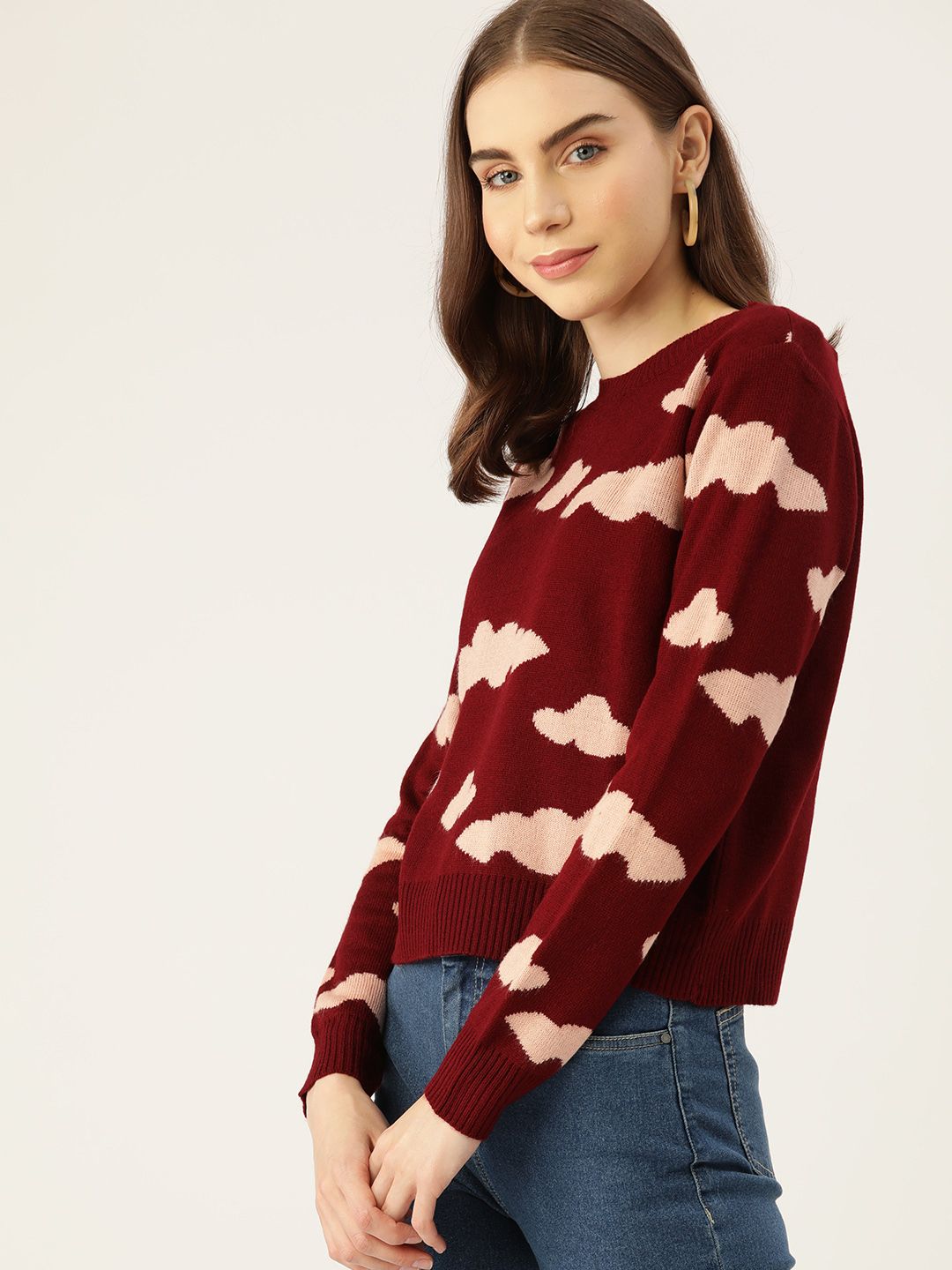 DressBerry Printed Pullover