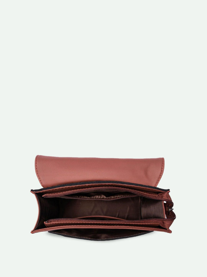 ZOUK Women Printed Structured Sling Bag