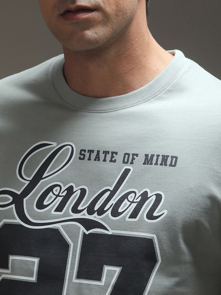 DILLINGER Men Oversized Short Sleeve Printed Tshirt