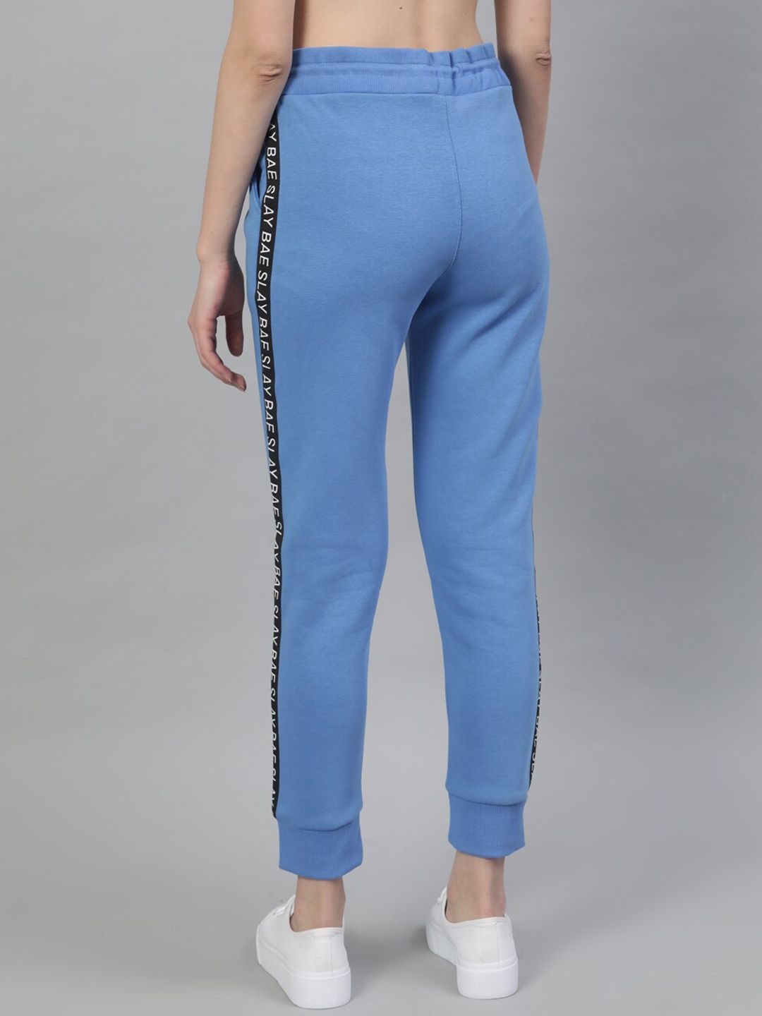 STREET 9 Women Blue Regular Fit Solid Joggers