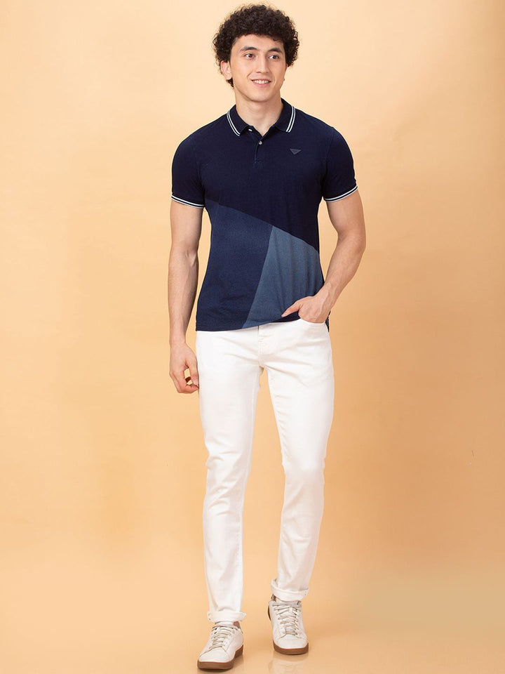 Being Human Men Slim Fit Low Distress Jeans