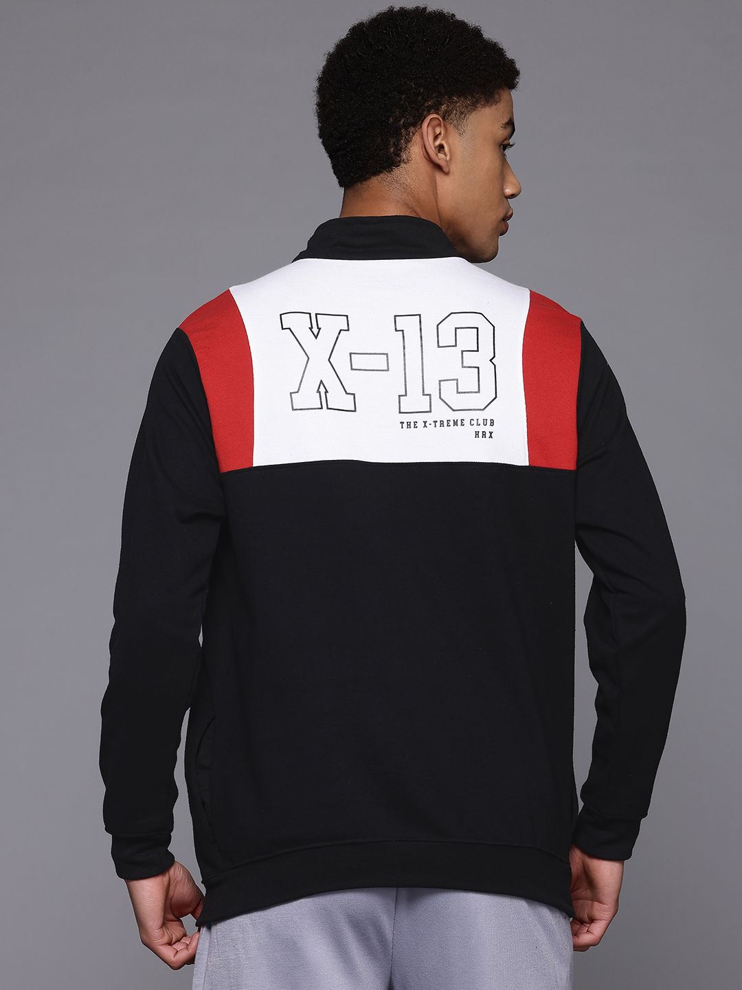 HRX by Hrithik Roshan Colourblocked Sweatshirt
