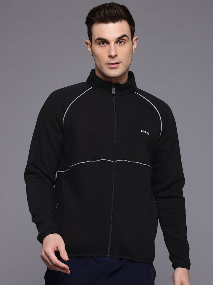 HRX by Hrithik Roshan Mock Collar Raglan Sleeve Training Sweatshirt