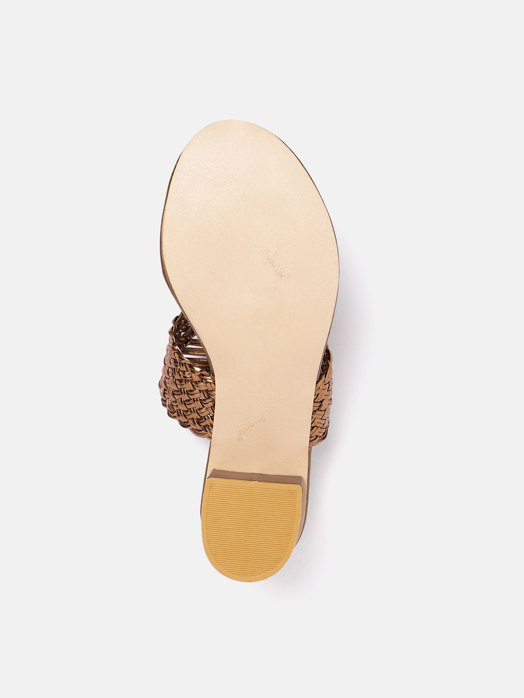 DressBerry Woven Design Block Heels
