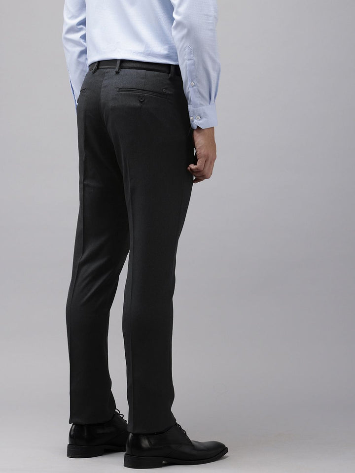 Park Avenue Men Hudson Tailored Slim Fit Formal Trousers