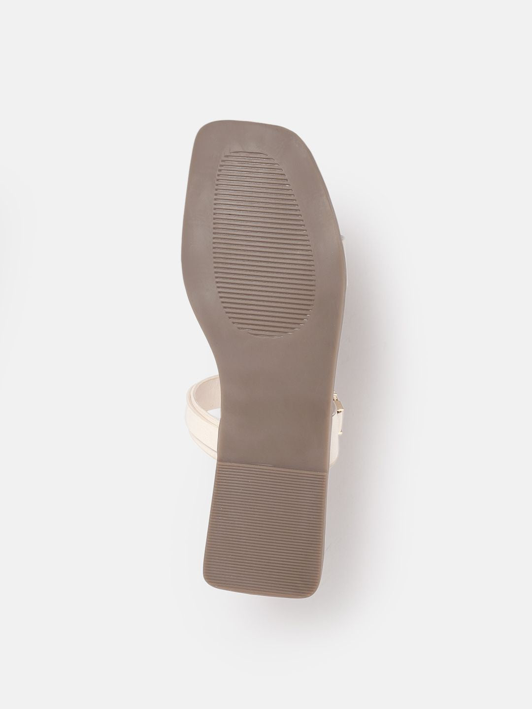 Lino Perros Women Open Toe Flats with Buckle Detail