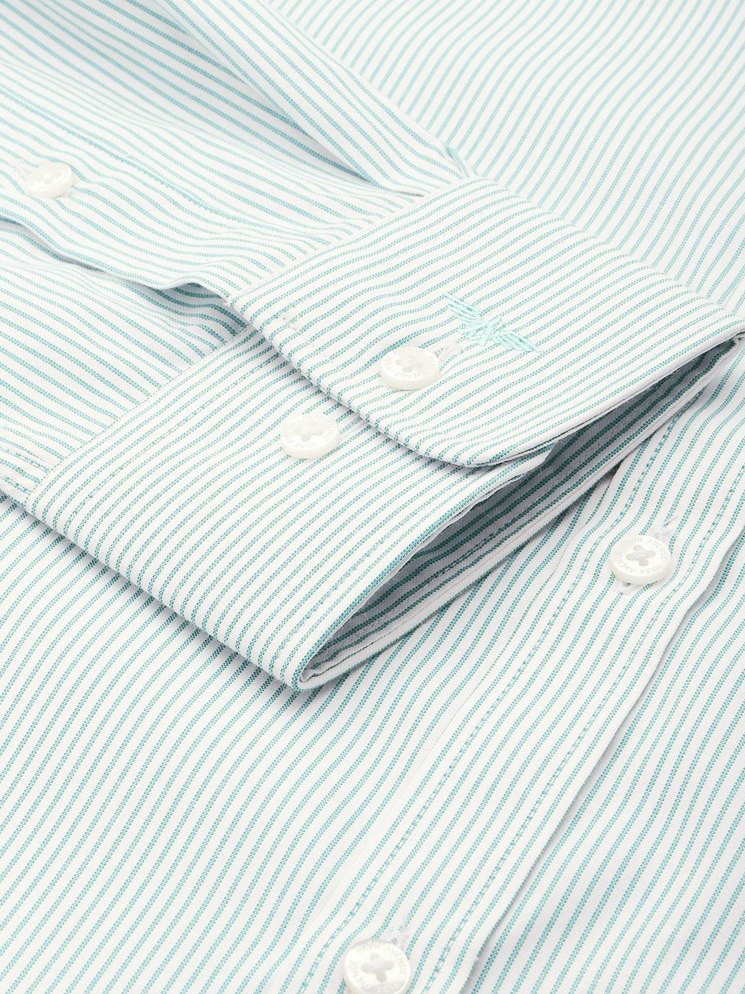 Park Avenue Slim Fit Opaque Striped Easy Care Formal Shirt
