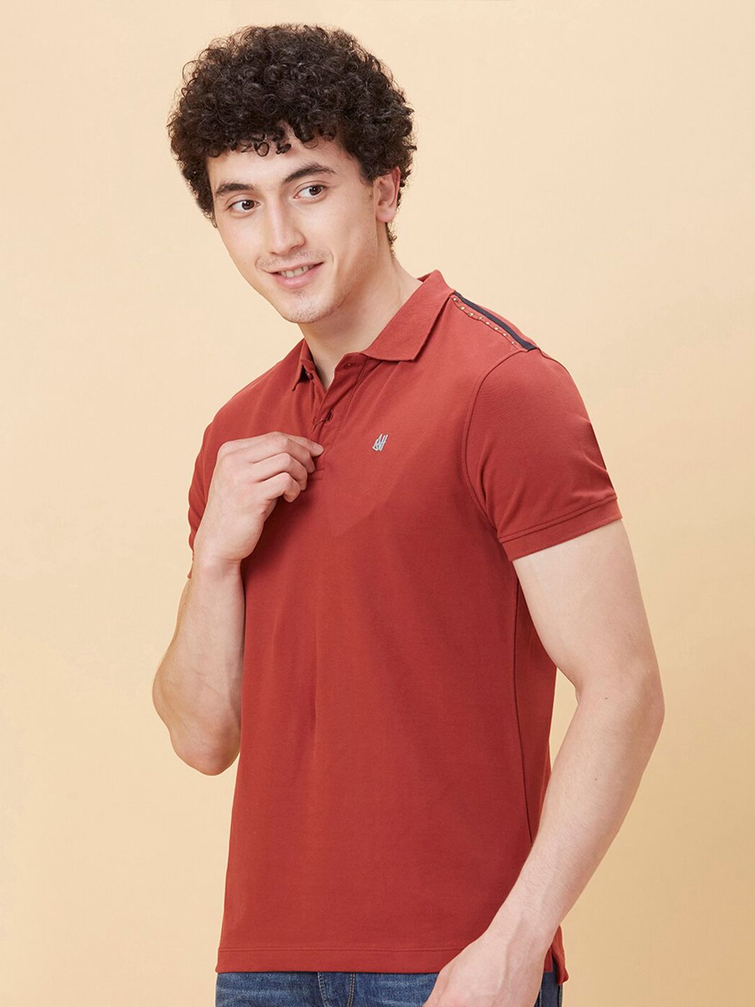 Being Human Polo Collar T-shirt