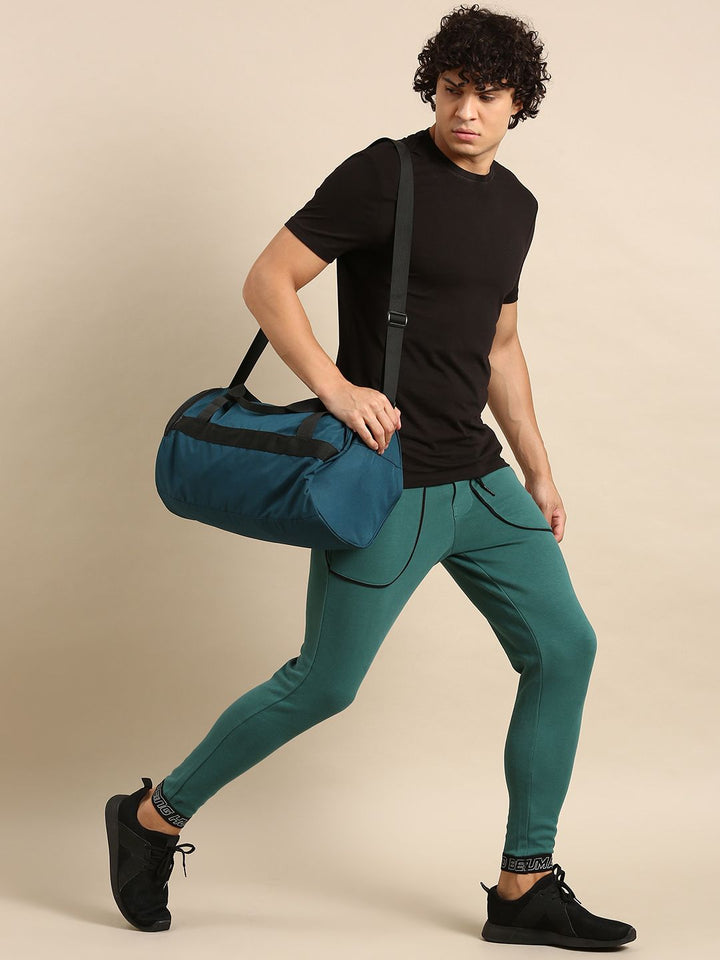 Being Human Men Mid-Rise Joggers With Side Pockets Detail