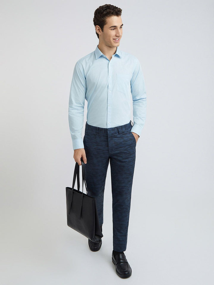 Park Avenue Pure Cotton Slim Fit Baju Formal Legap
