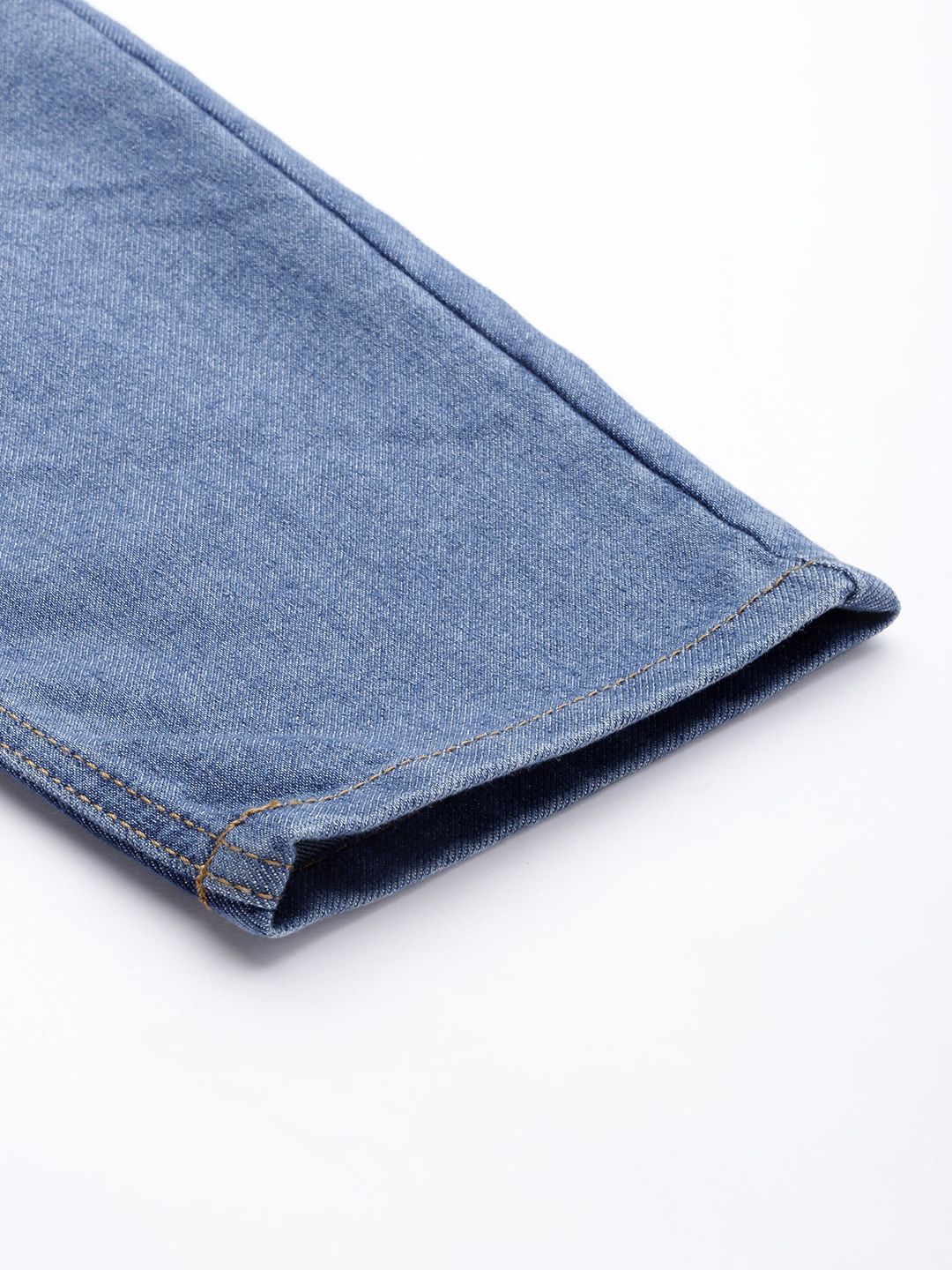 The Indian Garage Co Men Relaxed Fit Heavy Fade Stretchable Jeans