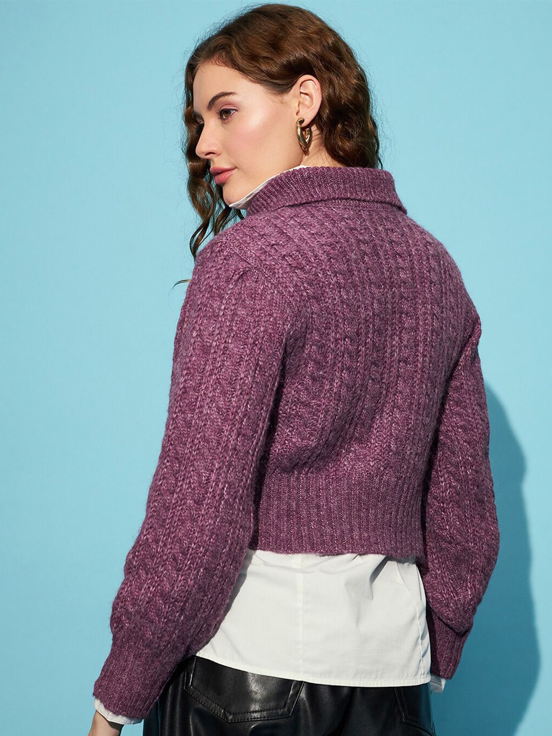 STREET 9 Self Designed Crop Pullover