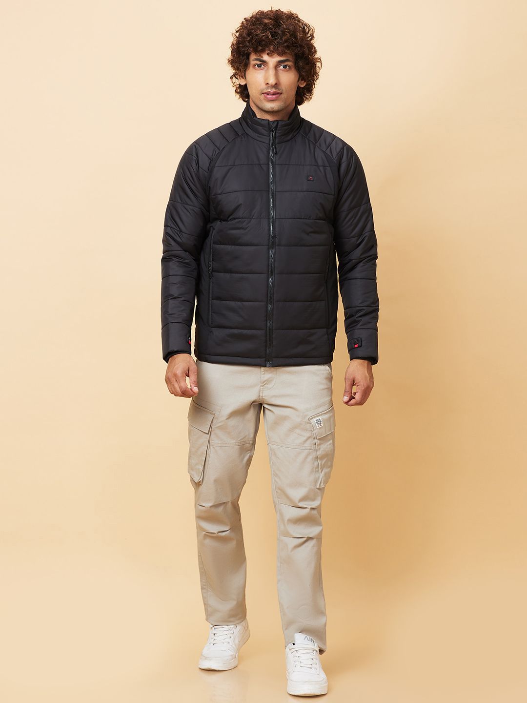 Being Human Printed Hooded jacket