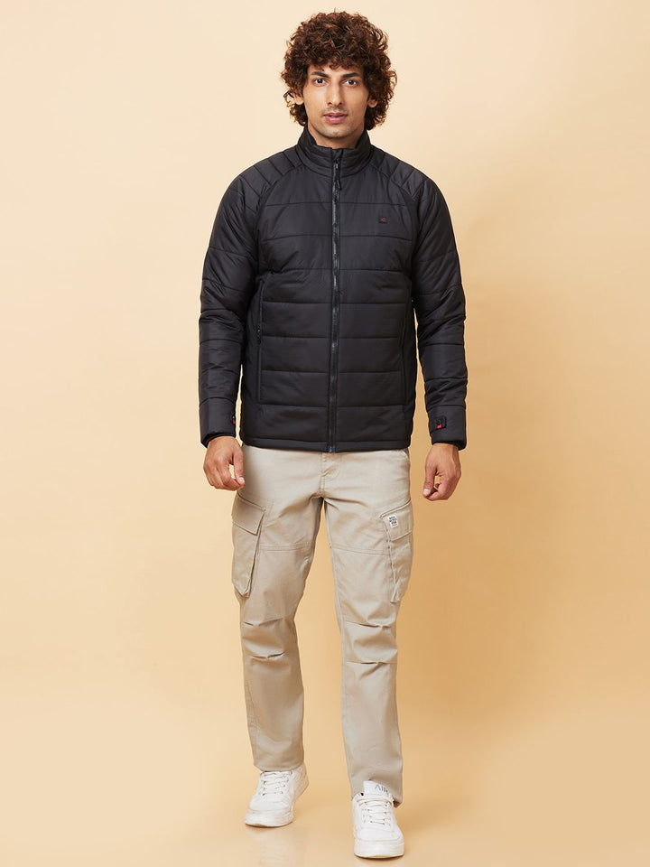 Being Human Printed Hooded jacket