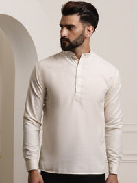 SOJANYA Band Collar Straight Kurta
