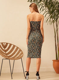STREET 9 Floral Print Off-Shoulder Sheath Dress
