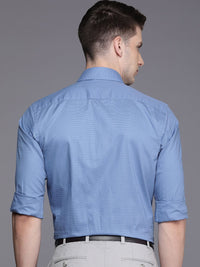 Raymond Slim Fit Textured Pure Cotton Formal Shirt
