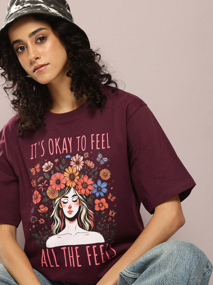 DILLINGER Printed Oversized Pure Cotton T-shirt