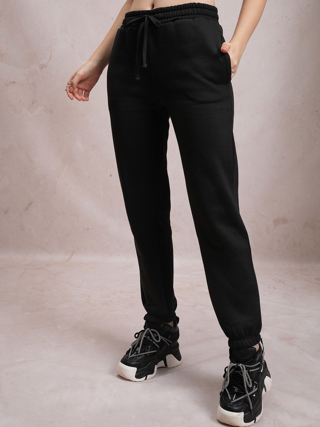 Tokyo Talkies Oversized Hooded Sweatshirt With Joggers Co-Ords