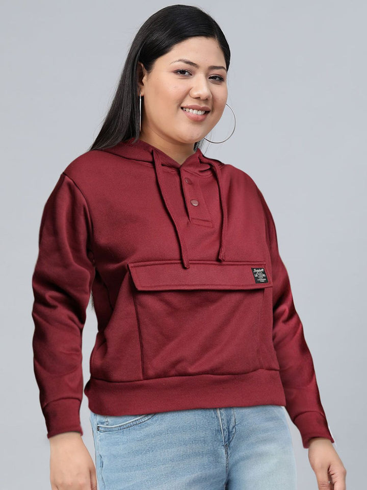 Tokyo Talkies Relaxed Fit Hooded Sweatshirt