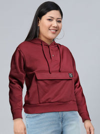 Tokyo Talkies Relaxed Fit Hooded Sweatshirt
